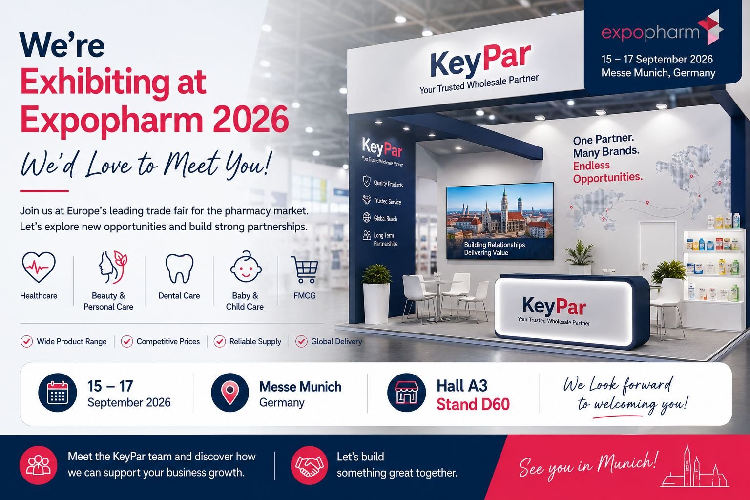 We're Exhibiting at Expopharm 2026 – We'd Love to Meet You