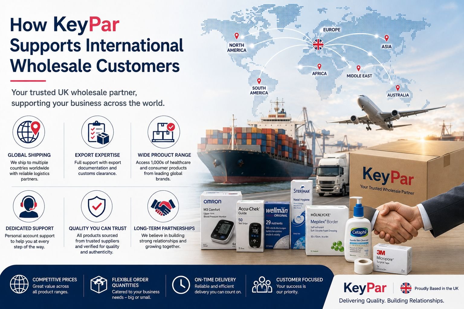 How KeyPar Supports International Wholesale Customers